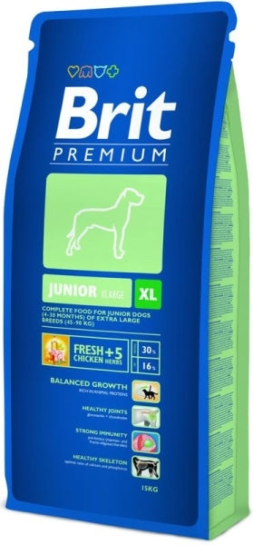 Hrana uscata pentru caini Brit Premium Junior Extra Large Breed 15 kg